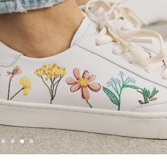 Soludos Pressed Floral Ibiza Sneakers - Picture 4 of 9